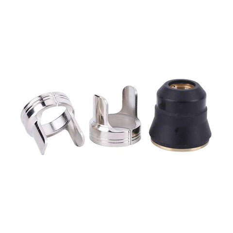 24 Piece Tip Electrode Kit For Cut 55DS Pro And Cut 65DS Plasma Cutters With Electrodes Nozzles Brass Zinc Alloy Stainless Steel