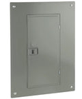 Front view of 100 Amp Indoor Main Breaker Load Center 20 Space 40 Circuit With Homeline Plug On Neutral Fully Distributed Neutral Bar
