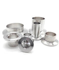 KF50 Vacuum Flange Joint Welded Pipe Fittings, 1 Piece, 30mm Length, stainless steel vacuum connectors