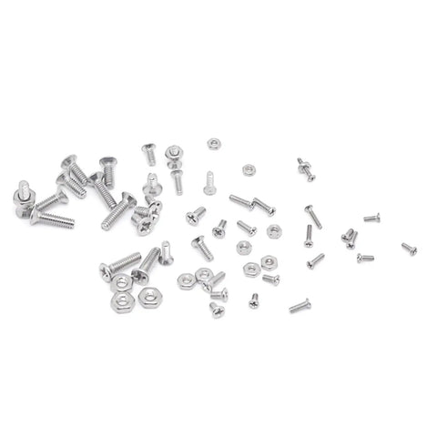 Slick 900 Piece M1 To M2 304 Stainless Steel Phillips Countersunk Flat Head Machine Screws And Metric Hex Nuts Assortment Kit mixed.