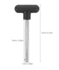 Beefy Heavy Duty Weight Stack Replacement Pins For Gym Equipment Three Eighths Inch Diameter And Four Inch Locking Length Chromium Plated