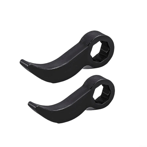 2 Pack Pry Bar Wrench Adapters Crowbar Adapters For Half Shaft Removal 3/8 Inch And 1/2 Inch, Hardened Steel Tool Heads