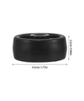 Heavy Duty Fitness Equipment Roller Set For Gym Pulley Systems Universal Replacement Pulleys Cable Machine Attachments Ten Pack Quiet Operation Durable Treadmill And Exercise Bike Compatible Parts, 4.5cm black roller