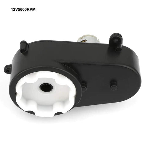 Quiet Electric Steering Gearbox For Kids Ride On Cars, High RPM 5600, 12V Replacement Motor With Low Noise