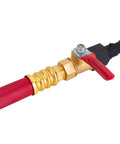 Flush Hose Fitting Kit For PWC WaveRunner And Jet Boat With Brass Hose EPDM Rubber Ball Valve Durable Marine Grade Fitting