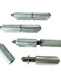4 Inch Aluminum Weld On Bullet Hinge With Stainless Steel Bushing And Pin And Grease Zerk Fitting for industrial use