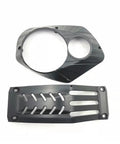 Motor Cover Board For BaFang G520B ACM03 G521 Drive Electric Bike Component Plastic Casing Engine Housing Shield Black Replacement Part For Electric Bicycle Motor Unit, black plastic cover set