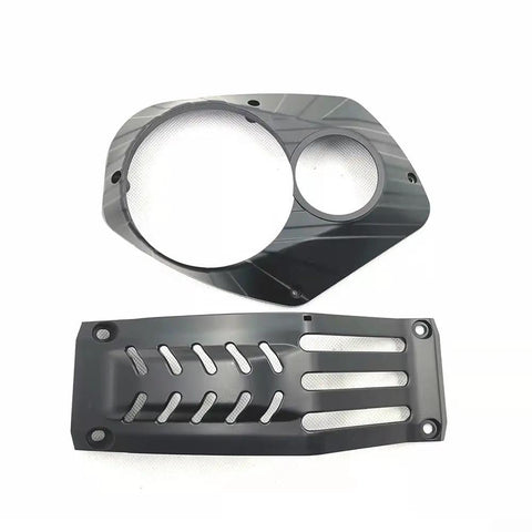 Motor Cover Board For BaFang G520B ACM03 G521 Drive Electric Bike Component Plastic Casing Engine Housing Shield Black Replacement Part For Electric Bicycle Motor Unit, black plastic cover set