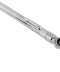 Milton S-921 pencil tire pressure gauge with built-in deflator, chrome-plated brass, measures PSI and kPa