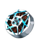 Top view of Beefy FPV Brushless Motor 1604 KV2850 6S Or KV3800 4S with visible copper coils for 3.5-inch drones.