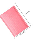 Pink Bubble Mailers 100 Pack 12x18 Plus 4 Inch Thickened Padded Envelopes Self Seal for Small Biz Shipping Tear Resistant Lightweight
