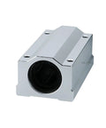 Runs Slick Long Type Linear Motion Ball Bearing Aluminum Slide Bushing Block For CNC Machines And 3D Printers close-up view