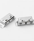 Stainless Steel Double Roller Catch 20 Pack Cabinet Door Stopper With Screws For Cupboard Kitchen Soft Close Quiet Closing Cushioned Buffer Easy Install