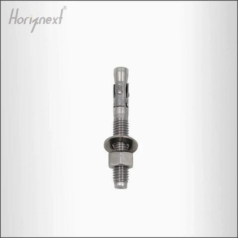 Corrosion-Resistant 304 Stainless Steel Wedge Anchor For Concrete Only 1/2 Inch By 3-3/4 Inch Heavy-Duty Fasteners 4 Pieces Included High Load