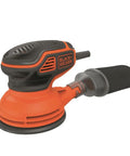 Corded 5 Inch Orbital Sander With Paddle Switch Easy Grip Versatile Paint Prep And Finish Sanding For Woodworking Projects Great For DIYers