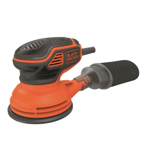 Corded 5 Inch Orbital Sander With Paddle Switch Easy Grip Versatile Paint Prep And Finish Sanding For Woodworking Projects Great For DIYers