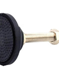 Beefy Nylon Leveling Feet Set 10 Pcs Adjustable Threaded Leg Levelers For Machines With Ground Grips And Stable Contact, close-up view