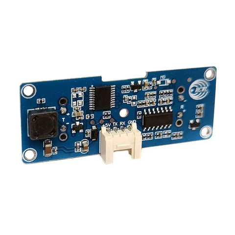 Waterproof Ultrasonic Ranging Module With Split Transceiver for outdoor robo projects, showing circuit board design