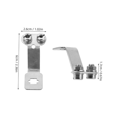 Pro Fencing Epee Socket Replacement For Safer Training Easy Install Durable Metal Socket Adapter front and side view
