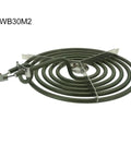 Chrome Drip Pan Set And Surface Elements For GE Hotpoint Range Stoves Replacement Kit Includes WB30M2 8-inch surface element