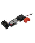 Straight Drop In Drill Switch Assembly For Porter Cable PCC620B PCC620LB Trigger Kit, modular design for cordless tools.