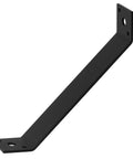 Heavy Duty Inside Mount 45 Degree Angle Strap Brace Set, 11 Gauge Steel, 7 1/8 x 1 3/8 x 1 1/2 Inches, Powder Coated Finish