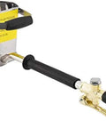 Heavy Duty Pneumatic Hopper Gun Features Four Jet Stucco Sprayer Nozzle For Cement Mortar Plaster And Concrete Wall Painting.