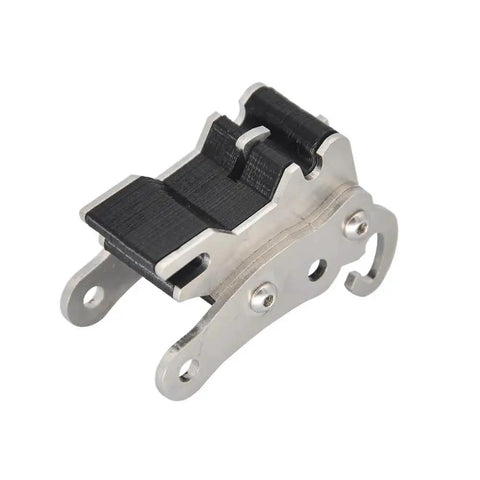 CNC Metal Quick Hitch Connector For 1 16 Scale Hydraulic Rc Bucket Changer Upgrade Swap Parts Hella Durable No Fuss Fast Install.