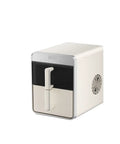Quick Freeze Countertop Ice Maker For Home And Dorm slams out fast cubes in a sleek compact design with push buttons.
