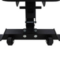 Base frame detail of 3 In 1 Adjustable Weight Bench For Home Gym With Flat Incline Decline Press And Leg Developer Preacher Curl Attachment