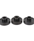 14 Piece Motorcycle Wheel Bearing Puller Tool Kit Quick Removal And Installation Fits Sae Metric Bearings 0.75 Inch 1 Inch 25 Mm Solid Steel Build For Hardcore Grinds Comes With Carry Case To Keep Gear Tidy For Shop Pros. three black steel bearing adapters
