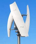 6000W Wind Turbine Kit with low speed three blade wind generator for renewable energy vertical system in nylon build