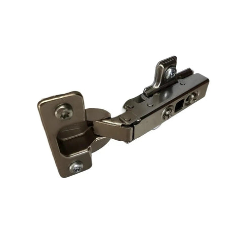 8 Piece Cabinet Hinges Set With Straight Arm Full Coverage Soft Close Wardrobe Doors Adjustable Hardware for durable install