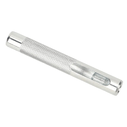Close-up of ergonomic handle from Replaceable Prong Chisel Kit For Leather Stitching Hole Punch Tool Set with 10 Interchangeable Tips