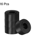 16 Pack Rubber Spacers 20mm OD 8mm ID 10mm Thick Anti Vibration Dampers for Home and Car
