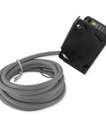 Enforcer Indoor Outdoor Wall Mounted Photoelectric Beam Sensor with coiled cable, LED indicator visible