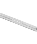 Threaded spindle for Mortise Style Fluted Glass Door Knobs, 2 Inch Diameter, Satin Nickel Finish, Replacement for Interior Doors.