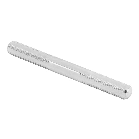 Threaded spindle for Mortise Style Fluted Glass Door Knobs, 2 Inch Diameter, Satin Nickel Finish, Replacement for Interior Doors.