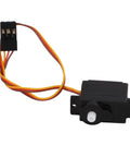 Lightning Fast 5G Micro RC Servo Motor For Axial SCX24 with black housing, 3 wires, compact design for tight builds.