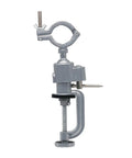 Rock Solid Electric Drill Stand And Multifunctional Grinder Bracket Built Tough, adjustable steel clamp for stable cutting tasks.