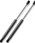 Heavy Duty Gas Strut Lift Support For Truck Camper Shell Topper Cap And Tool Box Hella Tough 14 inch black prop set.