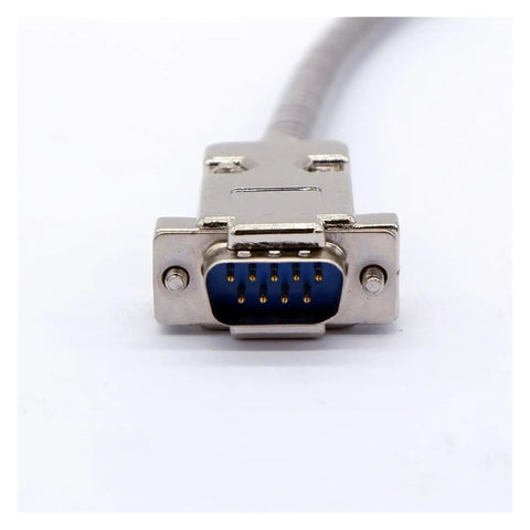 Close-up of connector on Grating Ruler For Lathe Milling Drill EDM And CNC Machines 2 Axis Digital Readout And Linear Scale Sensor