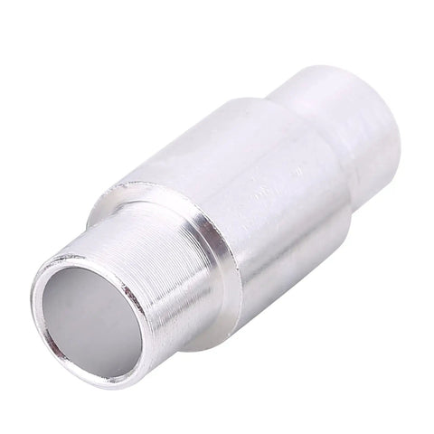 Close-up of a single spacer from 10 Pack Aluminum Alloy Stepped Spacers For Skate Wheel Bearings, Inline Skating Replacement Parts, CNC precision
