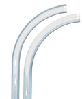 12 Inch Radius Garage Door Track Curve Set For 7 Foot Doors, 8.5 Feet Total Length, Fits 2 Inch Pulleys, 1.5mm Steel, Pro Grade Heavy Duty Pair