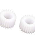 Heavy Duty Transmission Gear Bearing Set For K1K2K3 Car Wash Machines Metal Machined Knuckles showing durable white gears