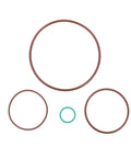 No Sweat Heavy Duty Vacuum Brake Pump Seal Rebuild Kit With Rock Solid Fluororubber O Rings in various sizes and colors