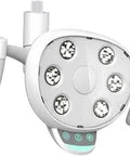 Six High Power LEDs Dental Lamp For Dental Chair Units With Stepless 500-5300K Color Temperature Eye Friendly Natural Light