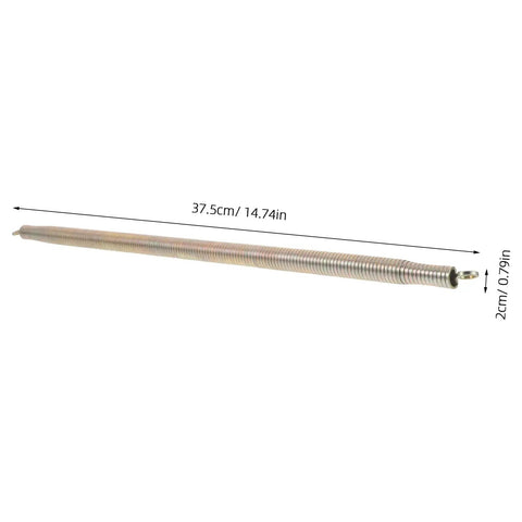 Single piece from 6 Pack Automatic Door Closer Springs For Interior And Patio Doors With Bent Tube Design