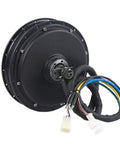 Badass 5000W Electric Bike Hub Motor Packing Killer High Torque And 10kW Peak Power 48V To 120V Heavy Duty Conversion Kit close-up view.