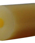 Straight Heavy Duty Unthreaded Nylon Spacers Boasting A Rock Solid Construction That Slides Right Onto Number Eight Hardware Without A Single Hiccup For Shop Upgrades Or Hobbyist Projects This Premium Kit Brings Serious Value Whenever You Call On It - close-up of solid nylon spacer rod, round end, yellowish material, ideal for DIY projects.